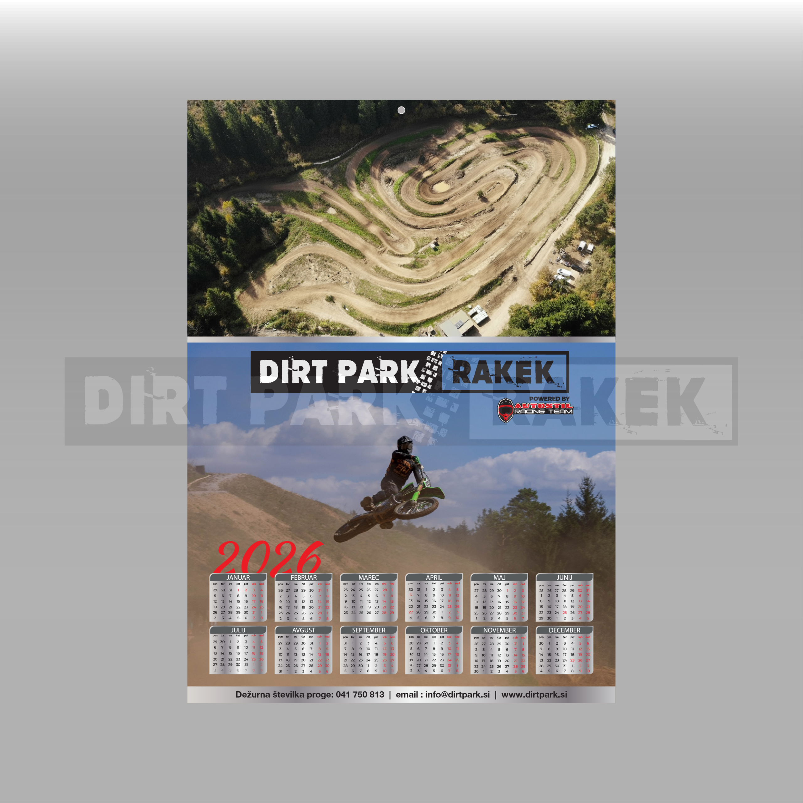 Koledar 2026 DirtPark