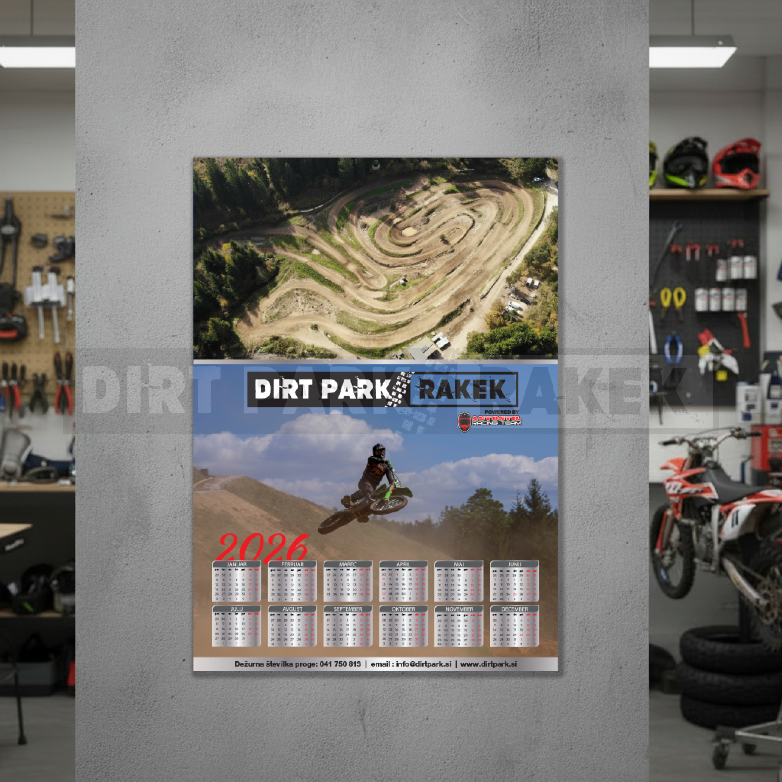 Koledar 2026 DirtPark - slika 2